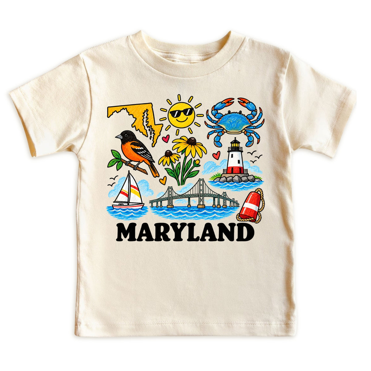 Maryland Baby Bodysuit