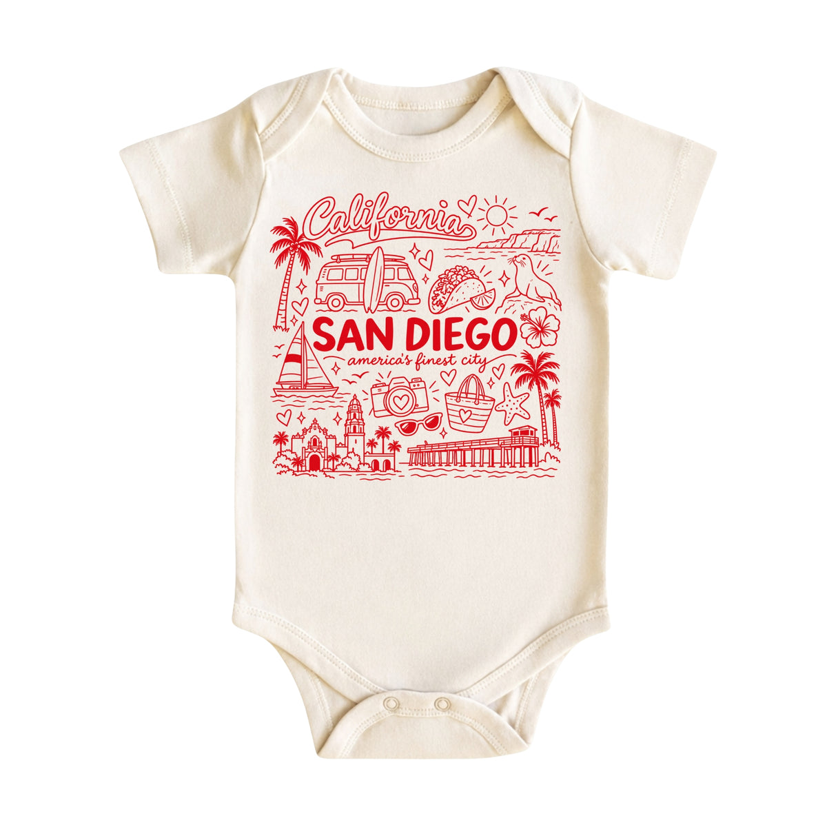 San Diego Illustration T-Shirt