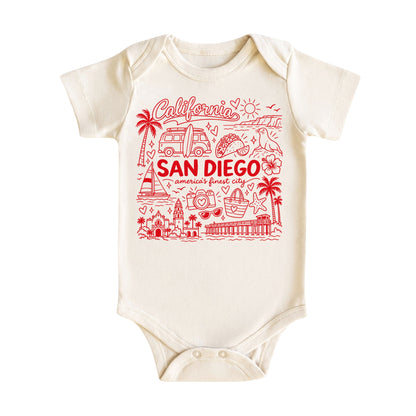 San Diego Illustration T-Shirt