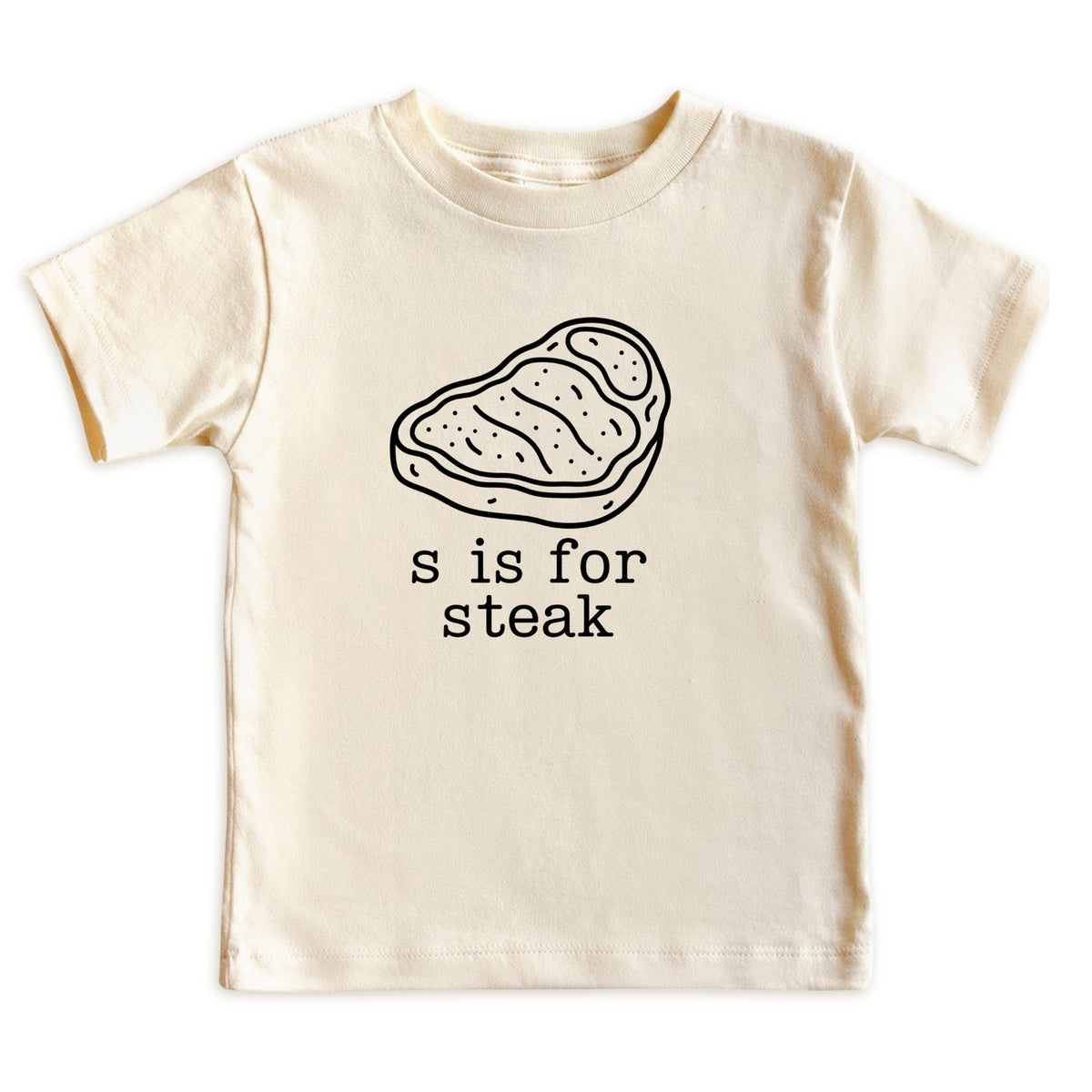 S Is for Steak Baby Bodysuit