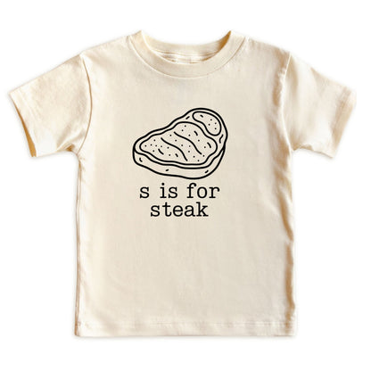 S Is for Steak Baby Bodysuit
