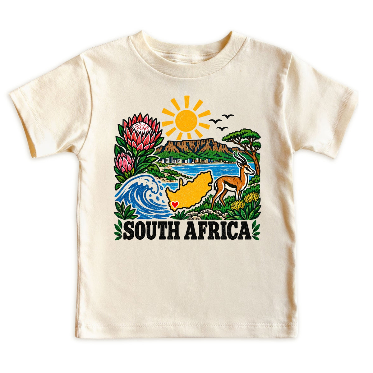 South Africa Baby Bodysuit