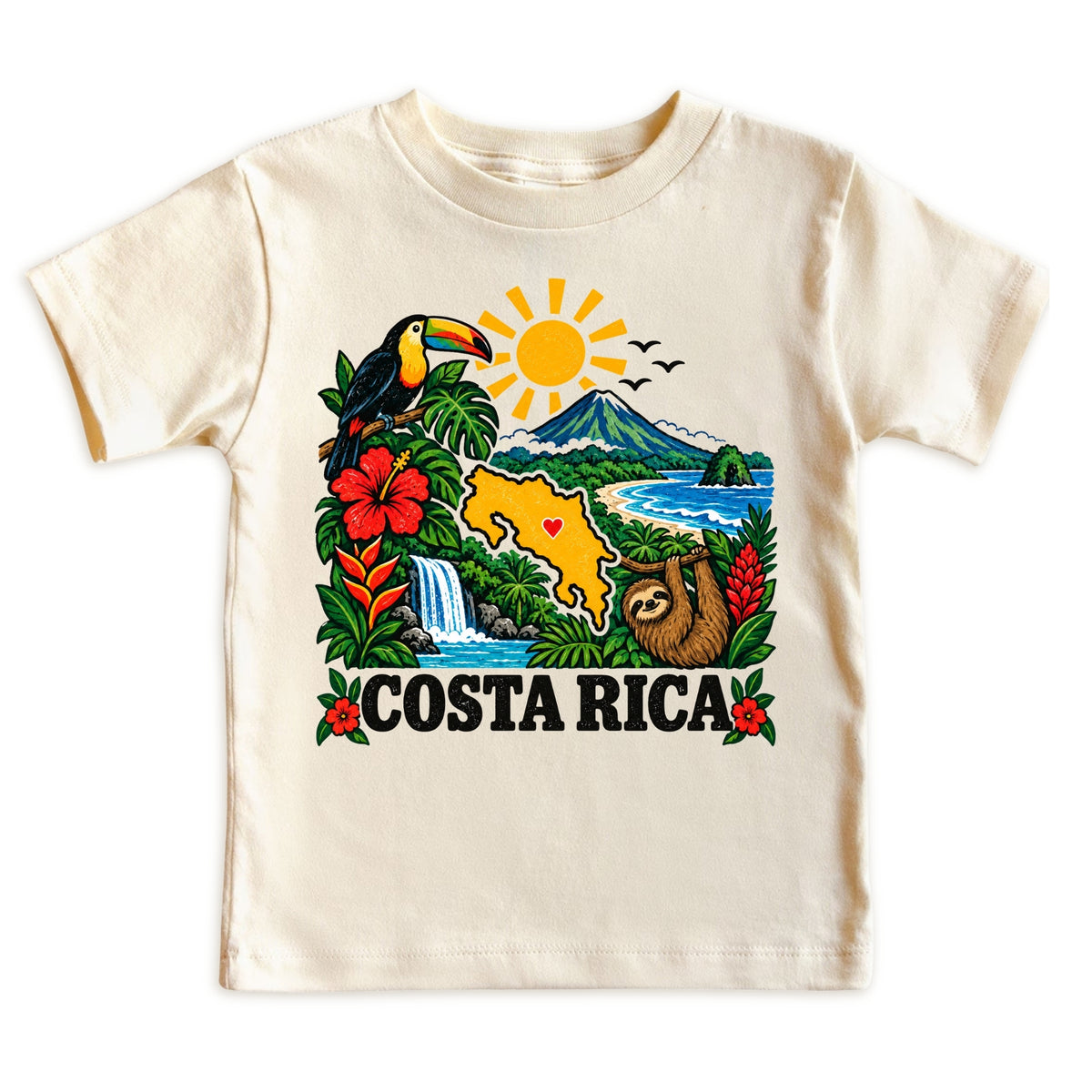 Costa Rica Baby Bodysuit