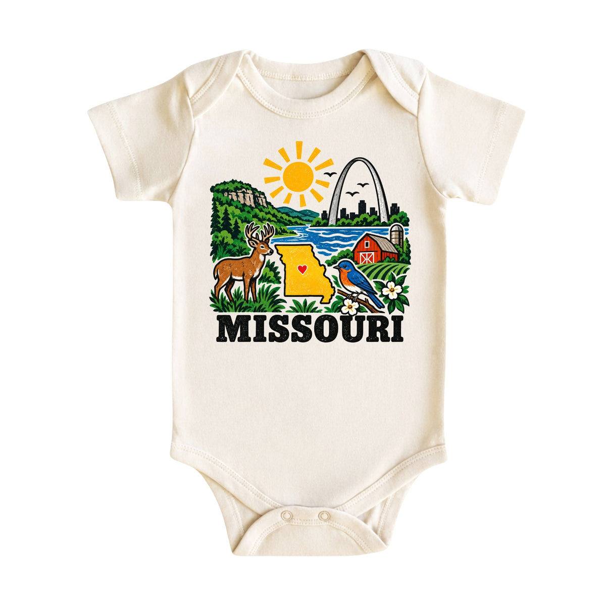 Missouri Baby Bodysuit
