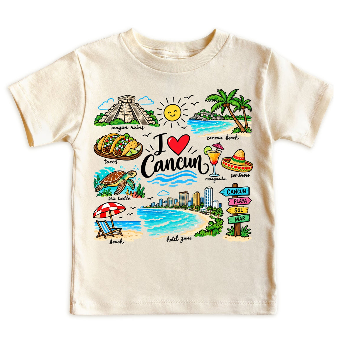 Cancun Kids T-Shirt