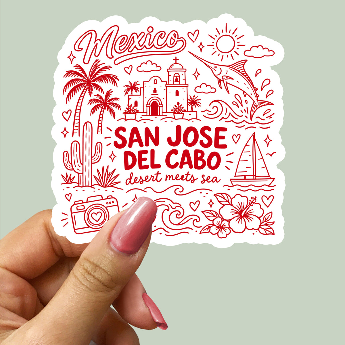 San Jose del Cabo Mexico Sticker