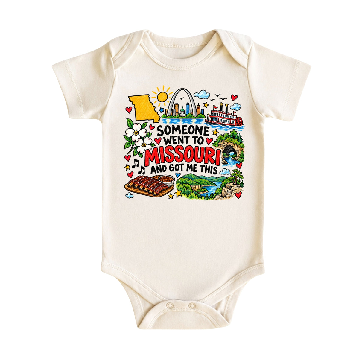 Missouri Kids Souvenir Tee