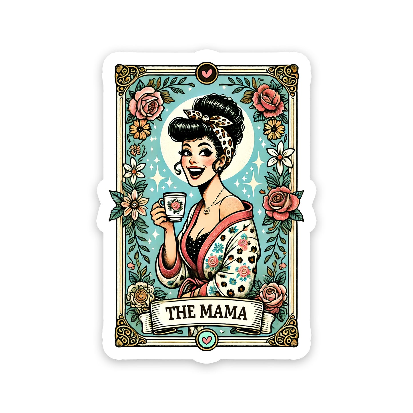 The Mama Tarot Card Sticker