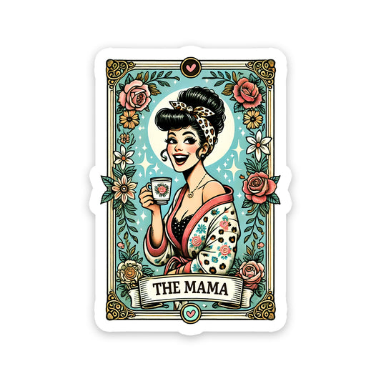 The Mama Tarot Card Sticker