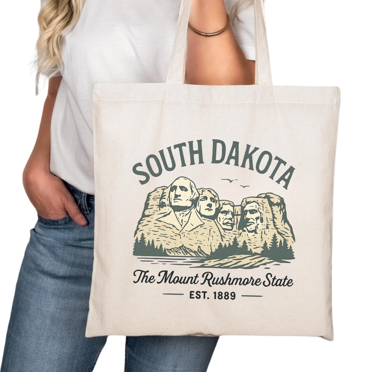 South Dakota Tote Bag