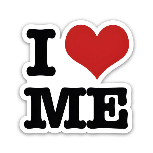 I Love Maine Classic State Heart Sticker