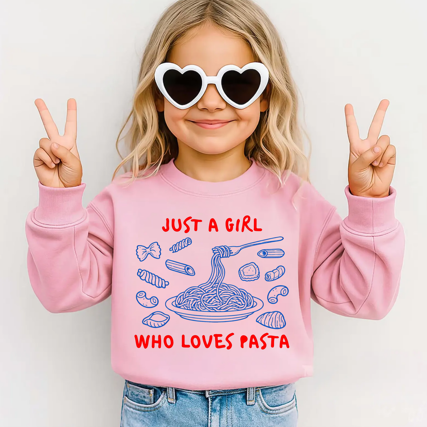Just A Girl Who Loves Pasta Shirt