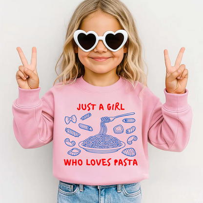 Just A Girl Who Loves Pasta Shirt
