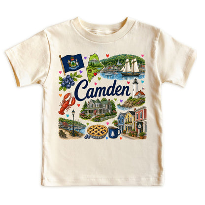 Camden Maine Baby Bodysuit for Boys Girls