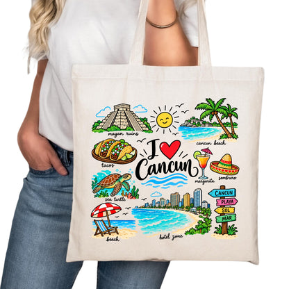 Cancun Tote Bag