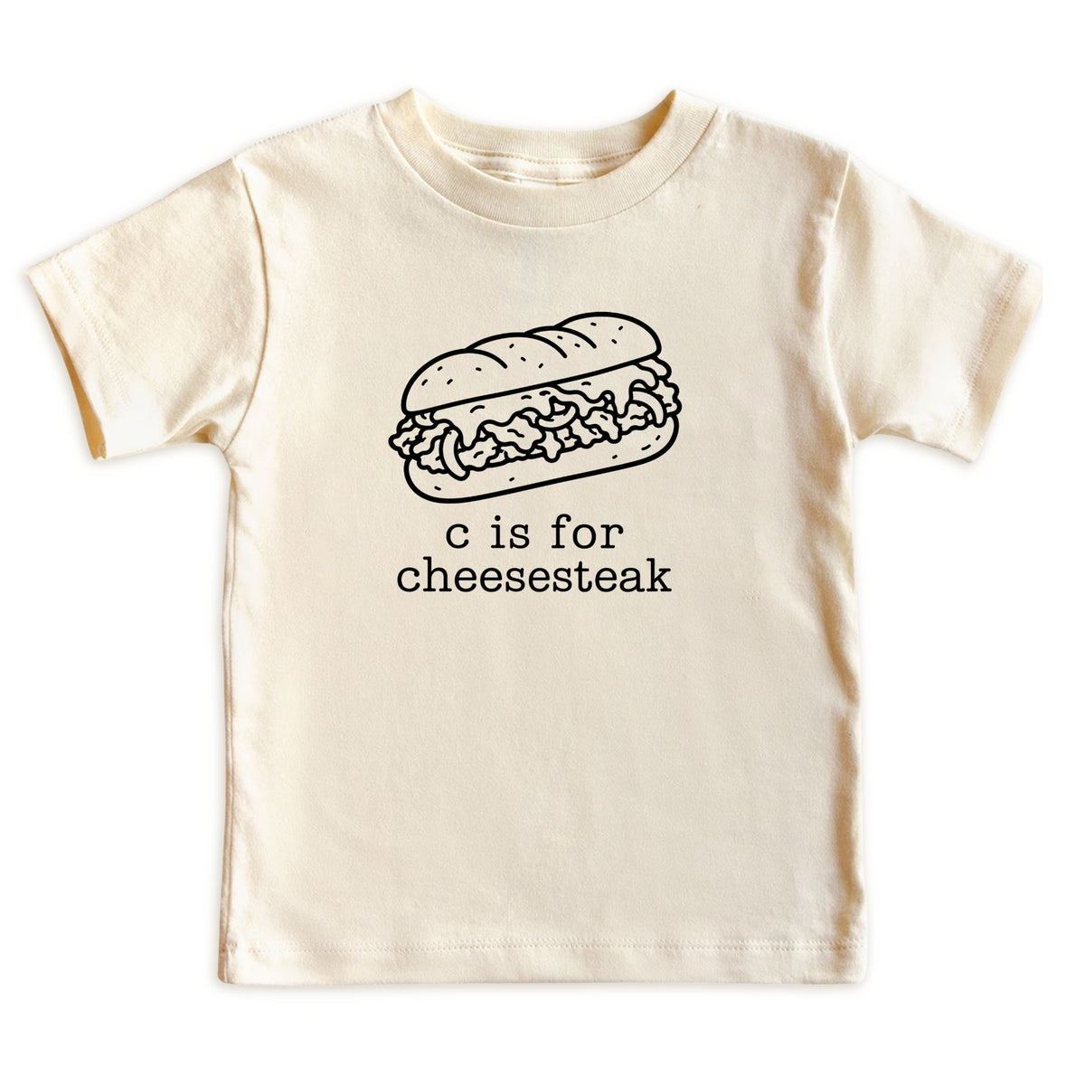 C Is for Cheesesteak Baby Bodysuit