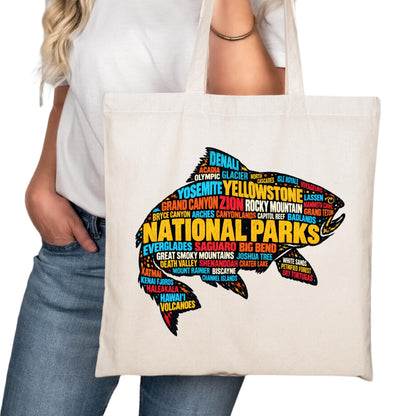 National Parks Bass Tote Bag