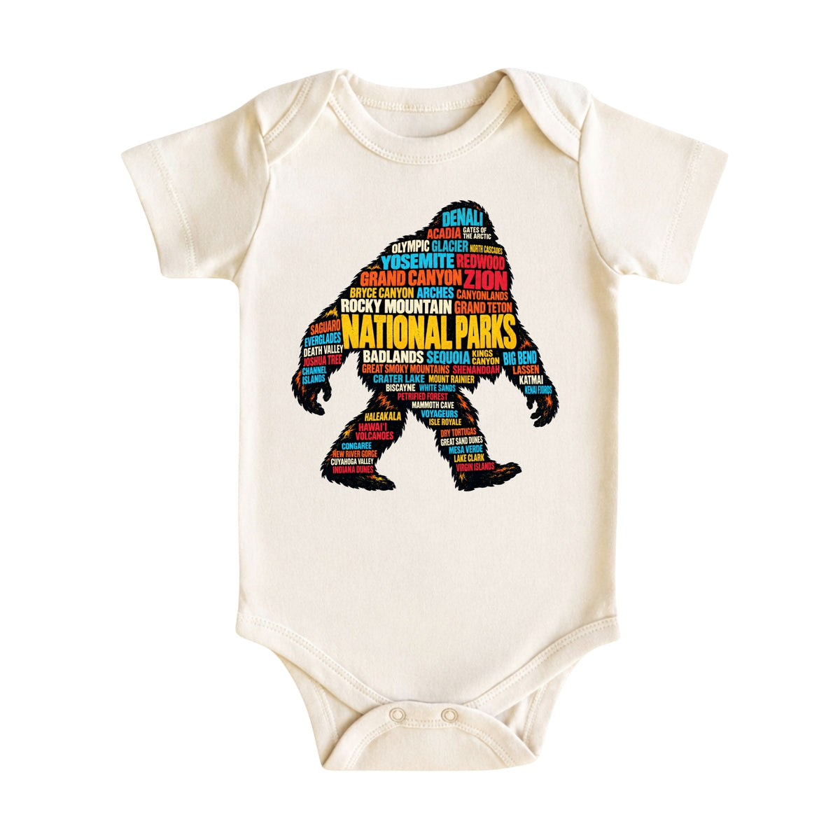 National Parks Bigfoot T-Shirt