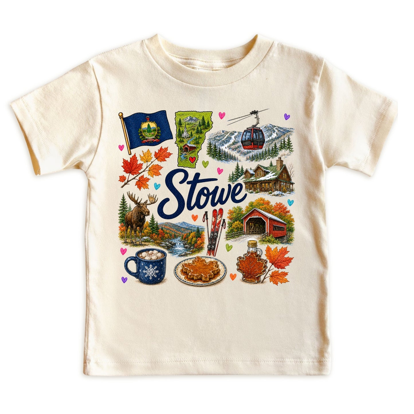 Stowe Vermont Kids T-Shirt