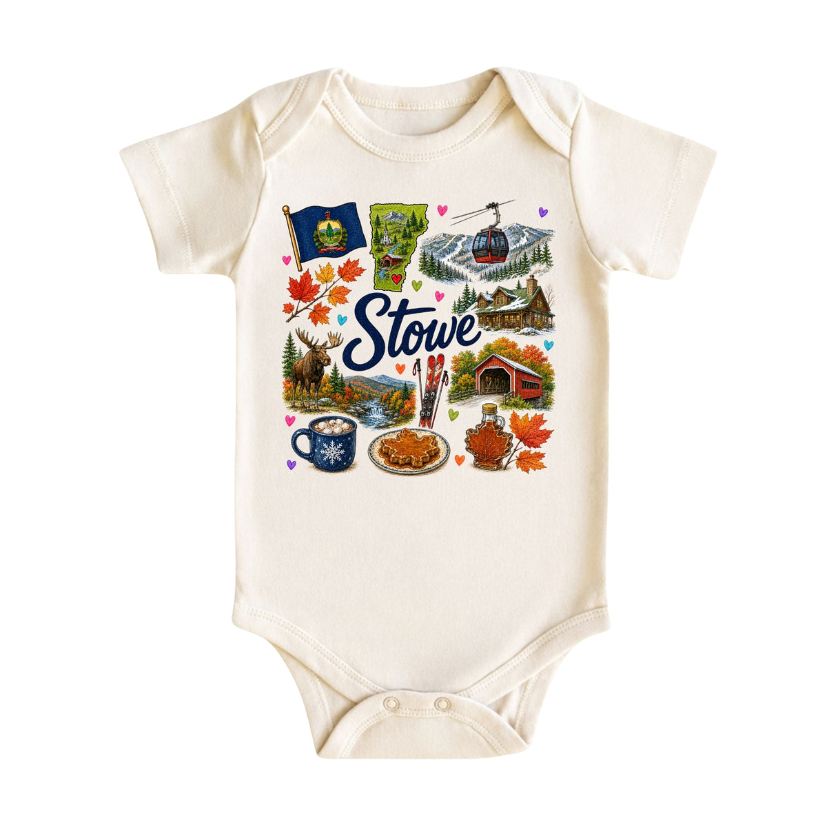 Stowe Vermont Kids T-Shirt