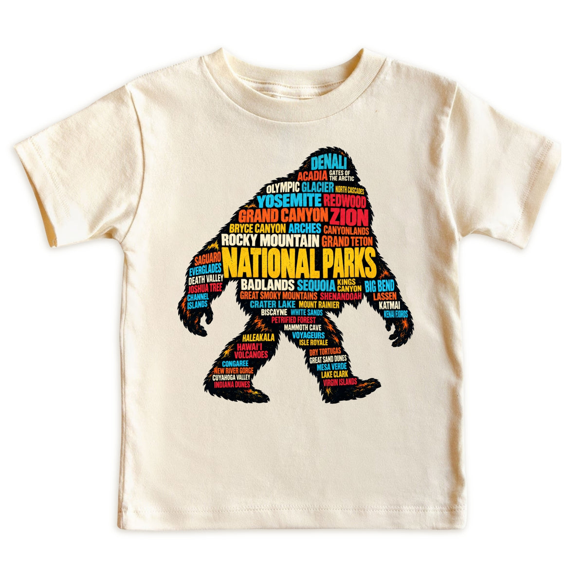National Parks Bigfoot T-Shirt