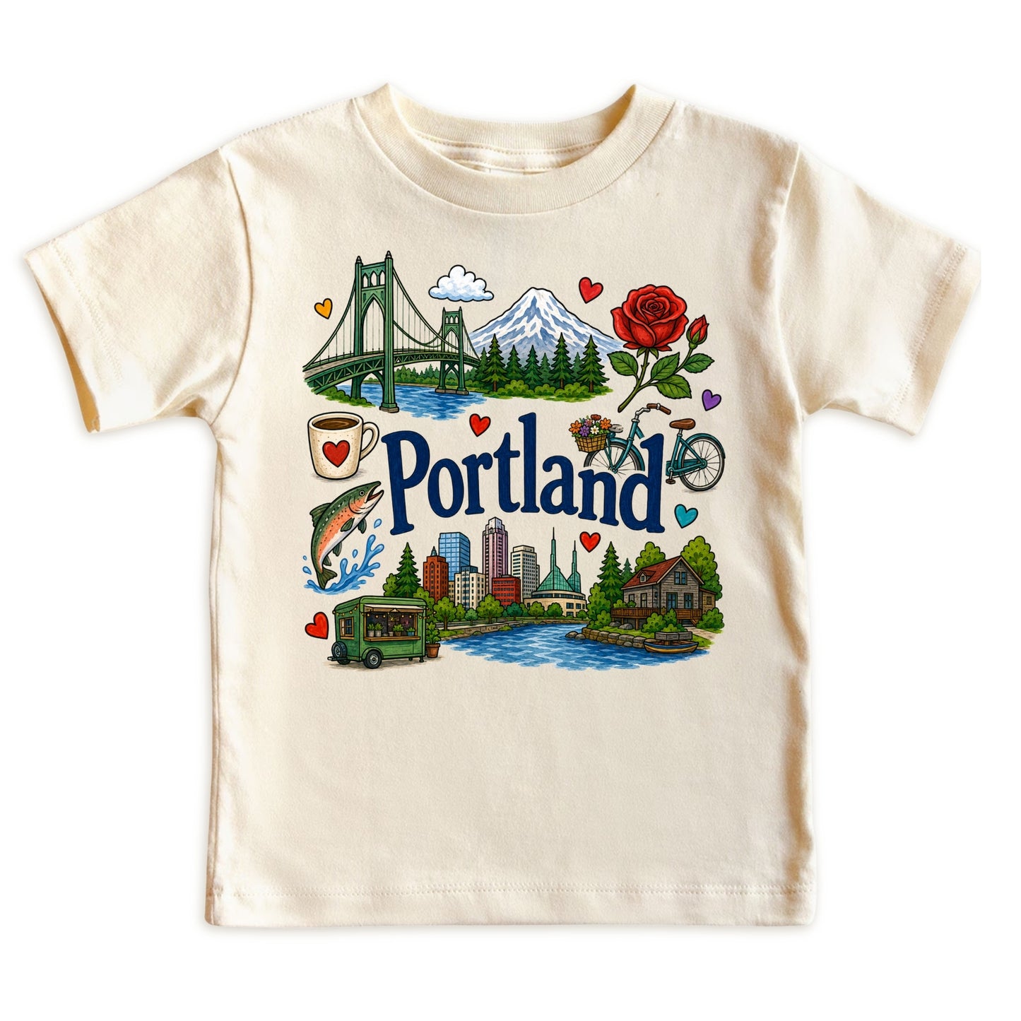 Portland Oregon Kids T-Shirt