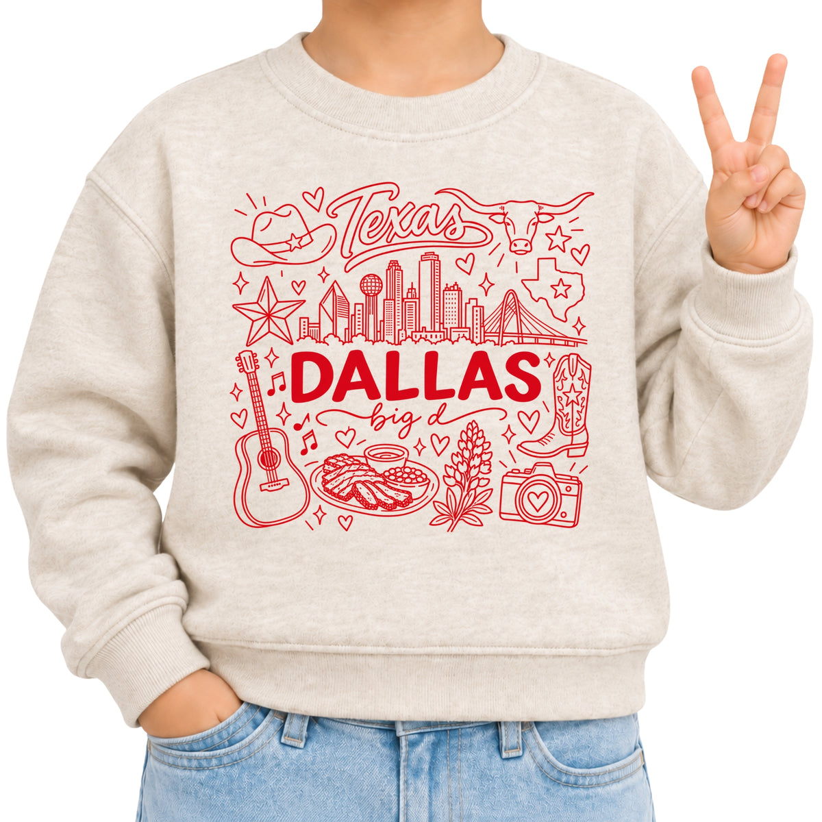 Dallas Illustration T-Shirt