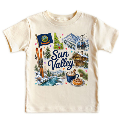 Sun Valley Idaho Baby Bodysuit for Boys Girls