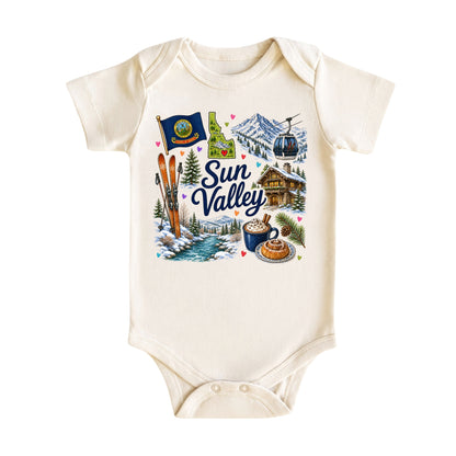 Sun Valley Idaho Kids T-Shirt