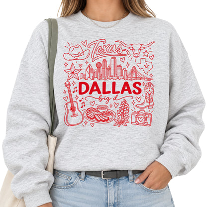 Dallas Illustration T-Shirt