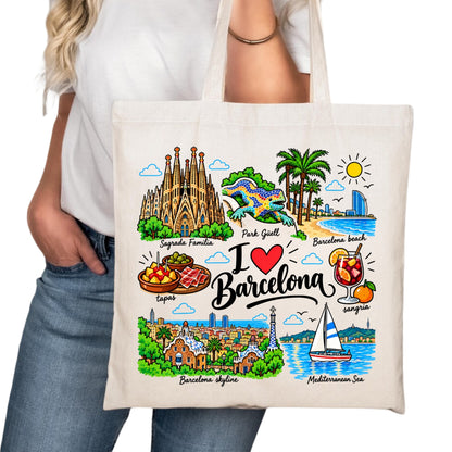 Barcelona Tote Bag