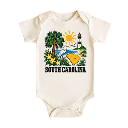 South Carolina Baby Bodysuit