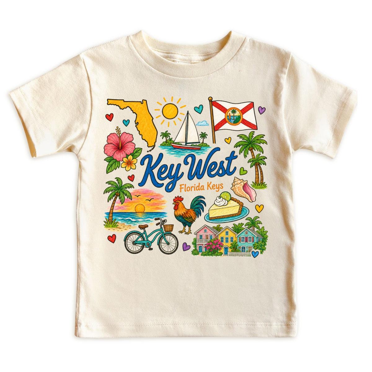 Key West Florida Kids T-Shirt