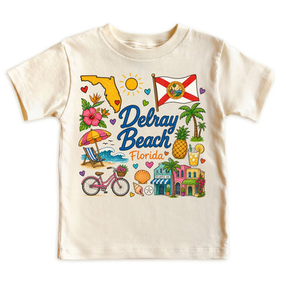 Delray Beach Florida Baby Bodysuit for Boys Girls
