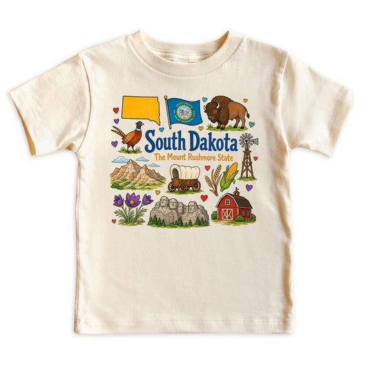 South Dakota Kids T-Shirt