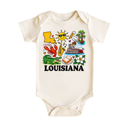 Louisiana Baby Bodysuit