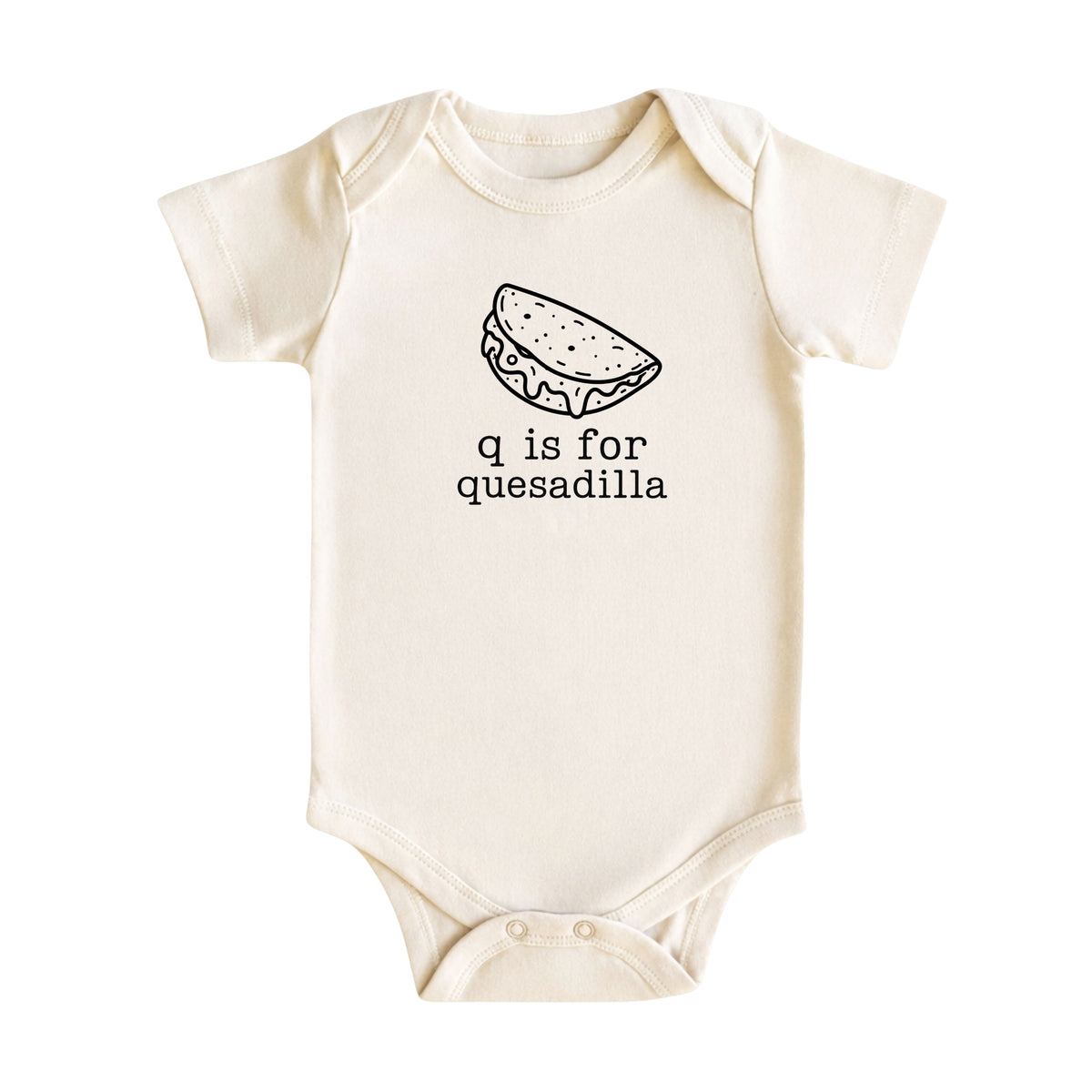 Q Is for Quesadilla Baby Bodysuit