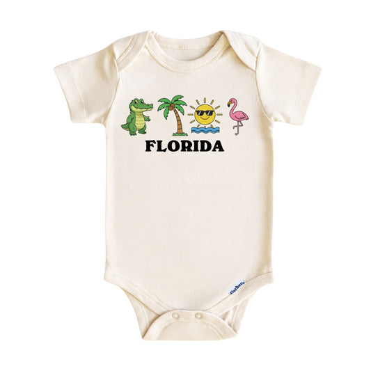 Florida Baby Onesie ®, Florida Baby Bodysuit for Boys Girls