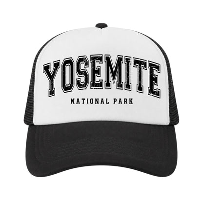 Yosemite Trucker Hat for Kids & Adults, Yosemite National Park Vacation, Souvenir Gifts