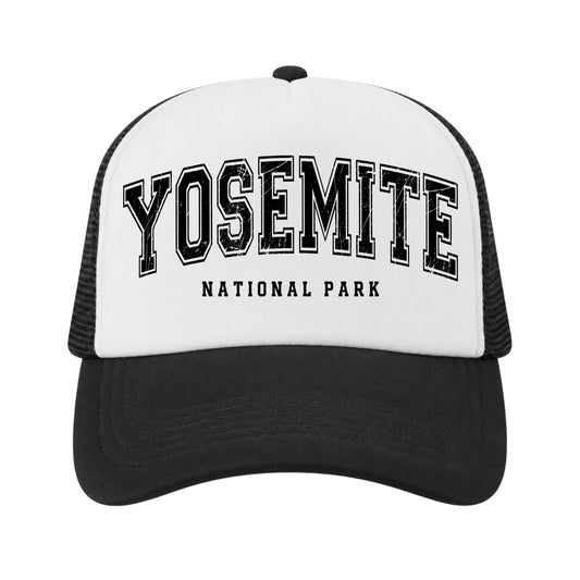 Yosemite Trucker Hat for Kids & Adults, Yosemite National Park Vacation, Souvenir Gifts