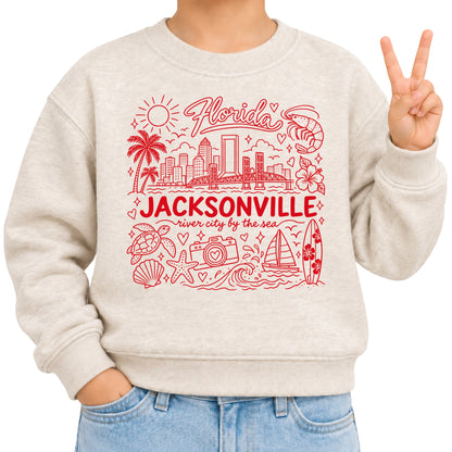 Jacksonville Illustration T-Shirt