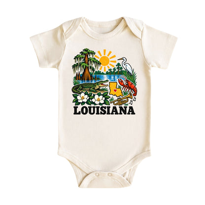 Louisiana Baby Bodysuit