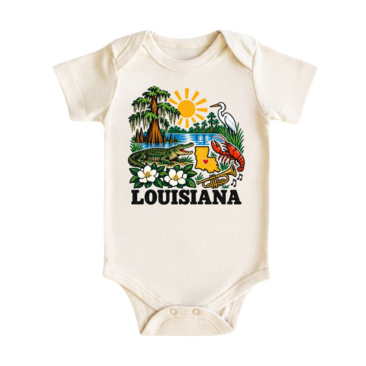 Louisiana Baby Bodysuit