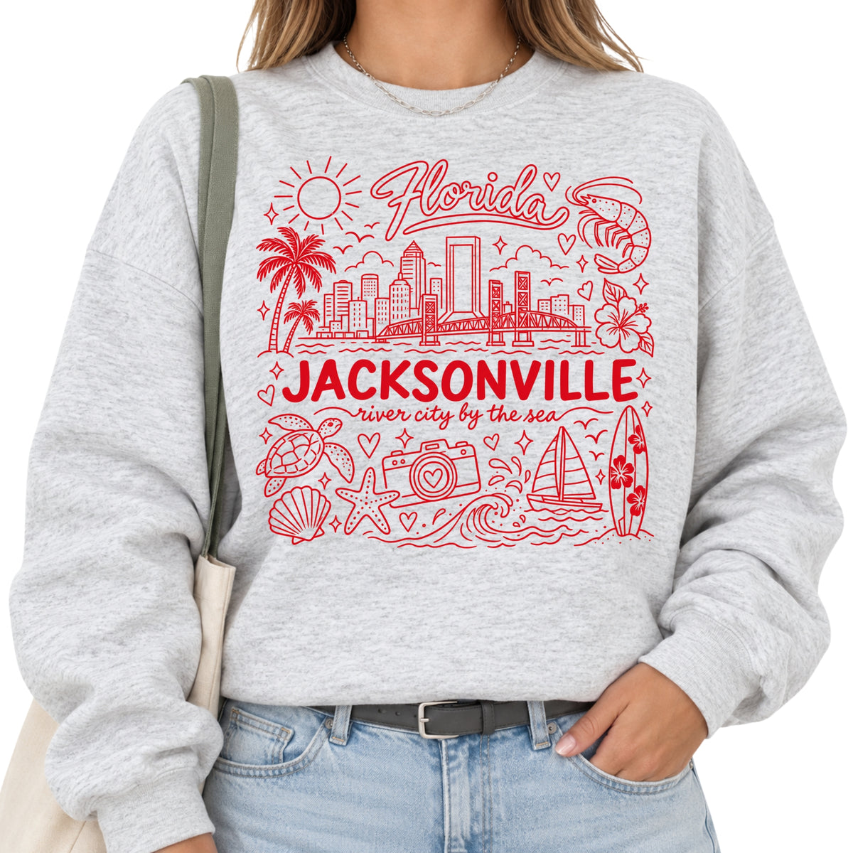 Jacksonville Illustration T-Shirt
