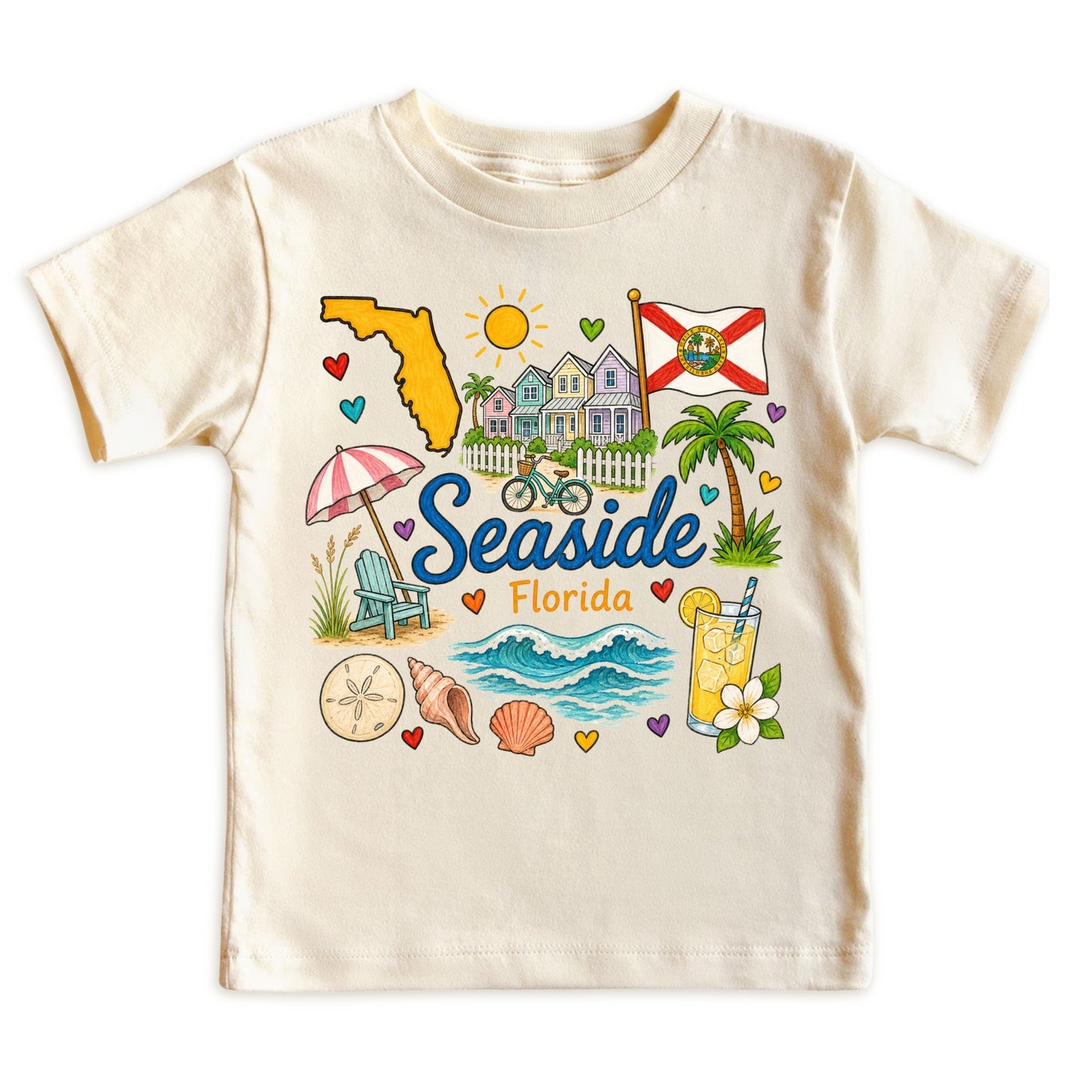Seaside Florida Baby Bodysuit for Boys Girls