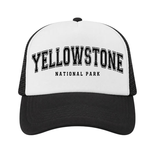 Yellowstone Trucker Hat for Kids & Adults, Yellowstone National Park Vacation, Souvenir Gifts