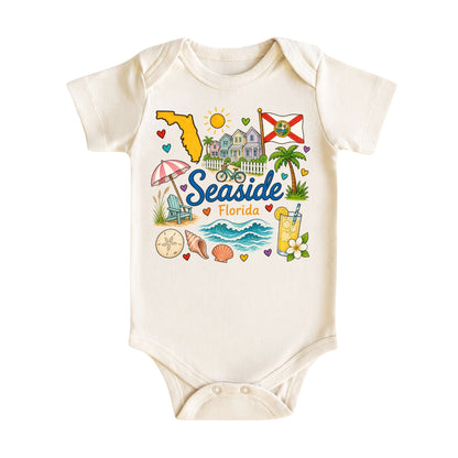 Seaside Florida Baby Bodysuit for Boys Girls