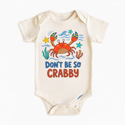 Don't Be So Crabby - Funny Crab Kids T-Shirt