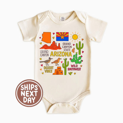 Arizona Kids Sweatshirt – Grand Canyon State Icons