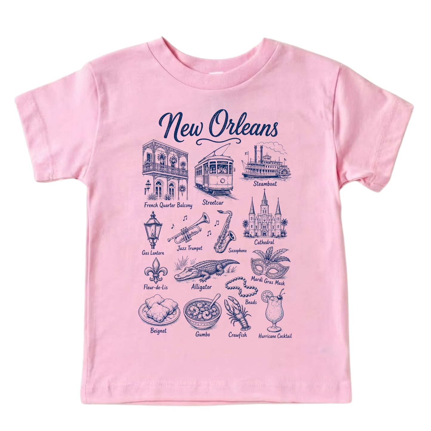 New Orleans Baby Bodysuit and T-Shirt